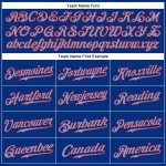 Sleeveless Jersey Royal Baseball Custom Light Blue-Red Authentic Sleeveless Jersey Royal Baseball Custom Light Blue-Red Authentic