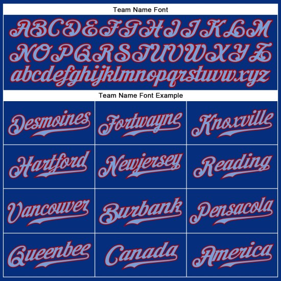 Sleeveless Jersey Royal Baseball Custom Light Blue-Red Authentic Sleeveless Jersey Royal Baseball Custom Light Blue-Red Authentic