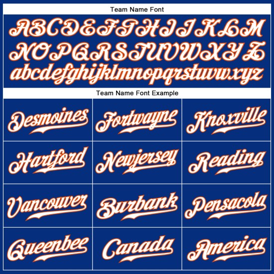 Royal Baseball Sleeveless Jersey Authentic White-Orange Custom Royal Baseball Sleeveless Jersey Authentic White-Orange Custom