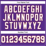 Jersey White-Orange Baseball Authentic Sleeveless Custom Purple Jersey White-Orange Baseball Authentic Sleeveless Custom Purple