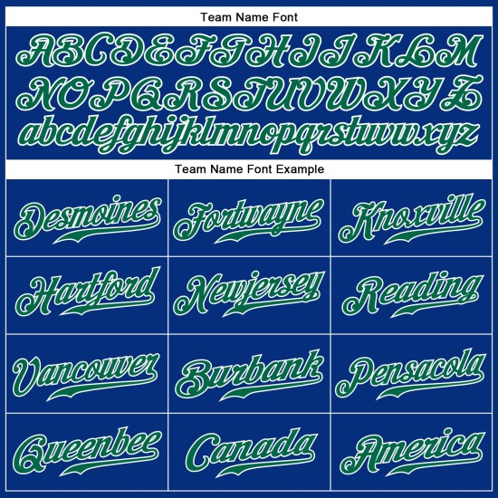 Jersey Authentic Custom Green-White Royal Sleeveless Kelly Baseball Jersey Authentic Custom Green-White Royal Sleeveless Kelly Baseball