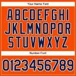 Authentic Jersey Custom Navy-White Orange Sleeveless Baseball Authentic Jersey Custom Navy-White Orange Sleeveless Baseball