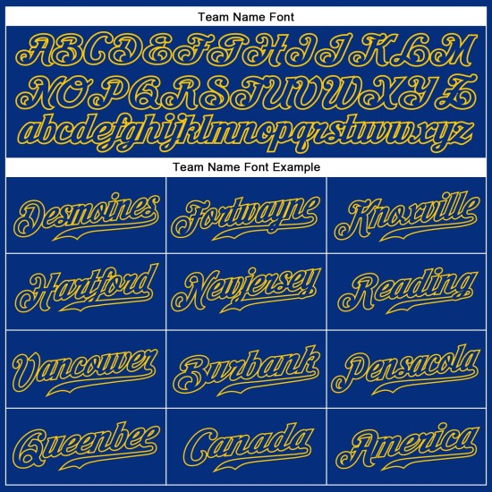 Jersey Authentic Royal Custom Baseball Sleeveless Royal-Gold Jersey Authentic Royal Custom Baseball Sleeveless Royal-Gold