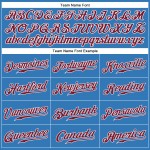 Baseball Sleeveless Jersey Crimson-White Powder Blue Custom Authentic Baseball Sleeveless Jersey Crimson-White Powder Blue Custom Authentic