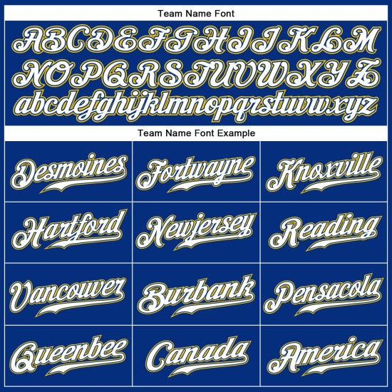 Sleeveless Custom White-Gold Baseball Authentic Jersey Royal Sleeveless Custom White-Gold Baseball Authentic Jersey Royal