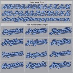 Jersey Blue-Navy Authentic Sleeves Custom Raglan Gray Light Baseball Jersey Blue-Navy Authentic Sleeves Custom Raglan Gray Light Baseball