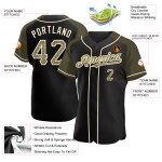 Black Jersey Sleeves Authentic Olive-Cream Raglan Custom Camo Baseball Black Jersey Sleeves Authentic Olive-Cream Raglan Custom Camo Baseball